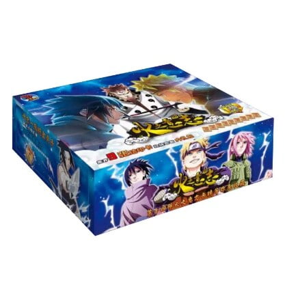 Juego de mesa de Naruto Sasuke para niños, juguete Original de edición de colección de lujo, personaje de Anime, TCG, regalos de navidad Fivean unisex
