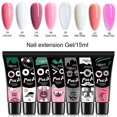 thumbnail image 3 of Mobray-Gel de uñas para extensión de manicura francesa, barniz híbrido de construcción rápida, polivinílico UV, Blanco claro, 15ml, 3 of 4