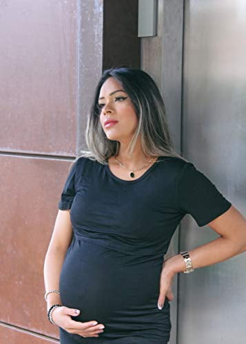 Sosolism 3 Pack Comfy Maternity Nursing Top for Pregnant Women Breastfeeding Shirt Sosolism 3 Pack Comfy Maternity Nursing Top for Pregnant Women Breastfeeding Shirt