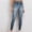 #3-Blue, variant on hoksml Jeggings for Women Pull on Stretchy Jeans Denim Leggings High Waisted Skinny Jean Leggings with Pockets Trendy 2025 on Clearance