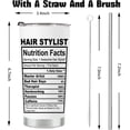 thumbnail image 2 of Hairstylist Tumbler Hair Stylist Gifts Graduation Gift for Men Women 20Oz Stainless Steel Funny Coffee Cup With Lid Coffee Tumbler, 2 of 5
