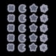 thumbnail image 3 of 20 Piezas de Silicona Resina Sunnimix Molde de silicona para joyería, 3 of 8