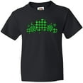 thumbnail image 3 of Inktastic St. Patrick's Day Clovers in Plaid Youth T-Shirt, 3 of 5