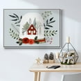 thumbnail image 6 of Snow Globe Village Collection A - Framed Gallery Wrapped Holiday Canvas - 27 x 41 - White Frame, 6 of 9