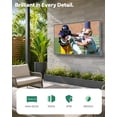 thumbnail image 2 of Sylvox Outdoor TV, 65" Mini-LED QLED 3500nits Ultra Brightness, 120Hz Google TV, IP55 Weatherproof,Low Latency,Dolby Atmos,Cinema Pro, 2 of 7