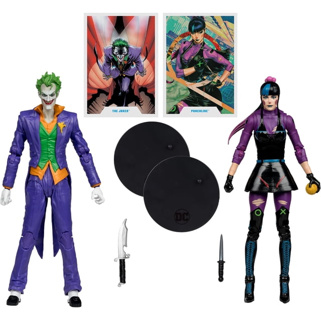 Pack de 2 Figuras de Acción McFarlane Toys DC Multiverse Joker