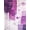 Purple, Pattern 17, variant on ODIKA 8'x10' Washable Area Rug Durable, Non-Slip Purple Abstract Geometric Interlocking Blocks Ombre Gradient for Living Room, Under Sectional, Family