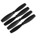 thumbnail image 1 of Hélices RC Únicas Bargains 55mm CW CCW 2-Palas Rotor Principal Negro 2 Pares, 1 of 3