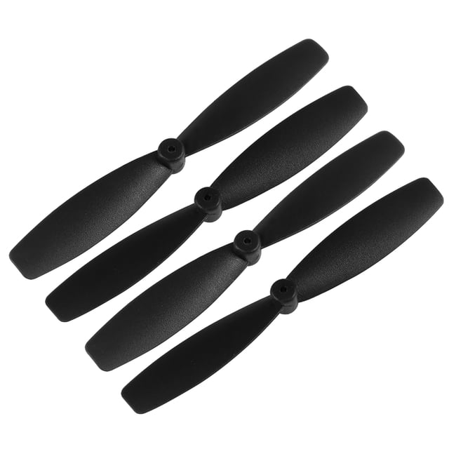 Hélices RC Únicas Bargains 55mm CW CCW 2-Palas Rotor Principal Negro 2 Pares