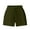 Army Green, variant on LEBONYARD Plus Size Shorts for Women,Shorts for Women Casual Elastic Waist Drawstring Yoga Shorts Comfy Stretch Summer Beach Linen Shorts Army Green S