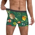thumbnail image 2 of Kdxio Men's Boxer Briefs with Vegan Print - Comfortable and Breathable Underwear for Everyday Wear, 2 of 7