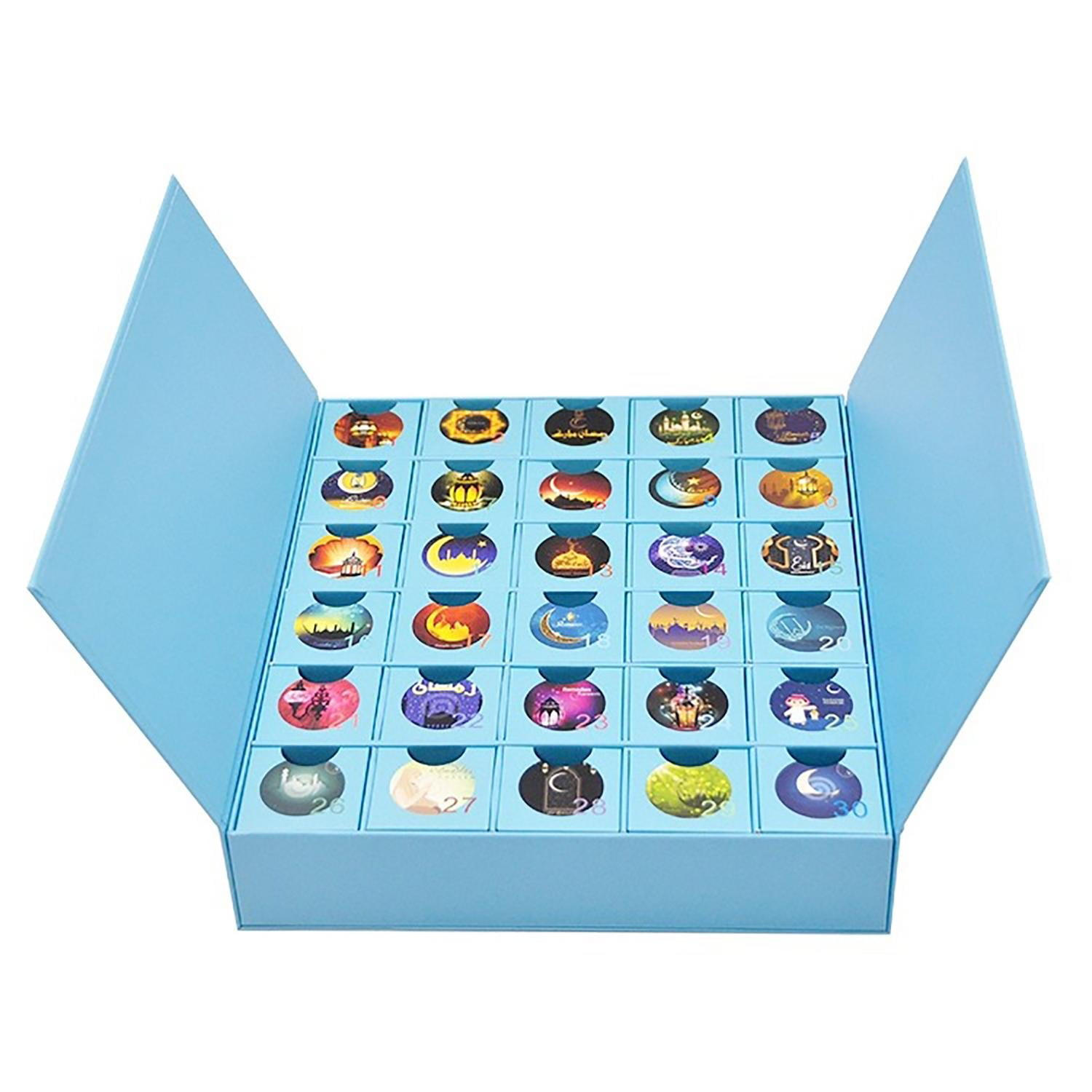 Famure Ramadan Advent Calendar Countdown Box 2022| Ramadan Calendar  Countdown Eid Mubarak Muslim Countdown Calendar|Empty Gift Box DIY Treat  Boxes For Handicrafts Kids Home Desk Calendar Ornaments - Walmart.com