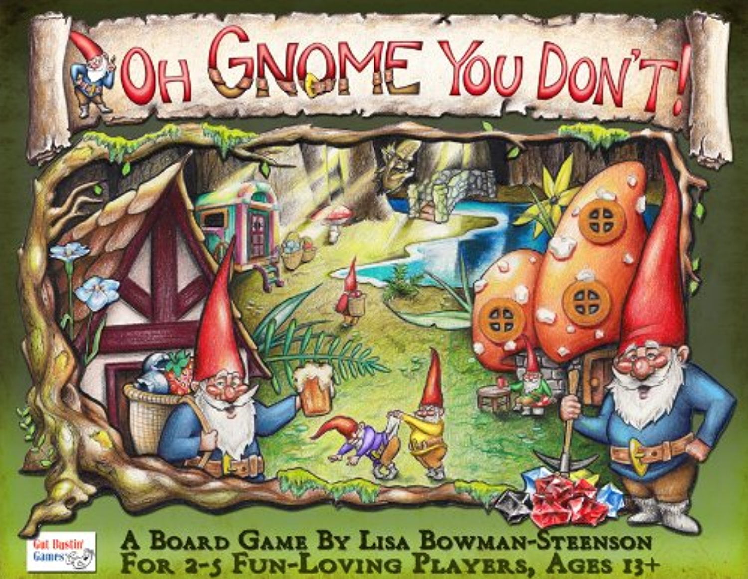 Oh Gnome You Don T Board Game Walmart Com Walmart Com