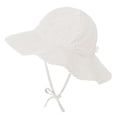 thumbnail image 2 of Gorro de sol para bebé Zando, beige, UPF 50+, ala ancha 2-4T, 2 of 8