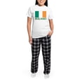 thumbnail image 5 of CafePress - Irish Flag Women's Light Pajamas - Women's Short Sleeve Print T-Shirt and Pants Light Cotton Pajama Set, 5 of 7