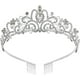thumbnail image 1 of Corona y tiara de princesa brillante para mujer, tiaras de cristal para niña: accesorios y regalos ideales para el cabello de novia para cumpleaños, bodas, bailes de graduación, fiestas, 1 of 8