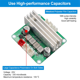 thumbnail image 4 of Placa amplificadora de audio estéreo TPA3116 TPA3116D2, módulo amplificador de potencia digital de doble canal de 50 W y 50 W, CC 12-24 V., 4 of 8