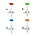 thumbnail image 2 of Langgg Golfs en Plastique Tee Holder Réglable en Hauteur Cadeau Extérieur Léger Mini Golf Stud Formation Aides Boules Clou Orange, 2 of 5