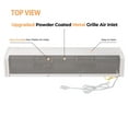 thumbnail image 7 of Awoco FM3515-M Awoco FM3515-M 60' Elegant 2 Speeds Unheated Indoor Air Curtain with Magnetic Door Switch, 7 of 7