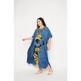thumbnail image 5 of Oussum Women'S Plus Size Caftan Dress Long Maxi Kaftan Loungewear, Size Fit 1X-3X, 5 of 8