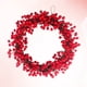 thumbnail image 2 of EeaseMX Corona navideña de bayas artificiales con cuentas rojas, adorno decorativo para Acción de Gracias, otoño, boda (35 cm), 2 of 7