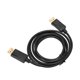 thumbnail image 3 of Cable de extensión DP a DP HD 1080P DisplayPort a DisplayPort para computadora portátil Proyector TV 6 pies, 3 of 14