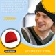 thumbnail image 4 of Gorro para adultos Minnieouse Rojo grueso cálido tejido invierno, 4 of 6