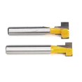 thumbnail image 3 of T-slot T-track Slotting Router Bit Set - 1/4" Shank - Woodworking Tool Gl(yellow)(2pcs), 3 of 5
