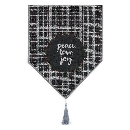 

Table Runner-Peace Love Joy (13.5 H X 72 L)