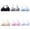 Multi-color, variant on 6Pcs Big Girls Bras Teens Lightly Padded Training Bra Kids Sports Adjustable Comfortable and Breathability Bralette