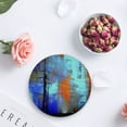 thumbnail image 4 of RYLABLUE Paris France Decor Eiffel Tower Set of 8 Round Coaster for Drinks, Absorbent Ceramic Stone Coasters Cup Mat with Cork Base for Home Kitchen Room Coffee Table Bar Decor, 4 of 5