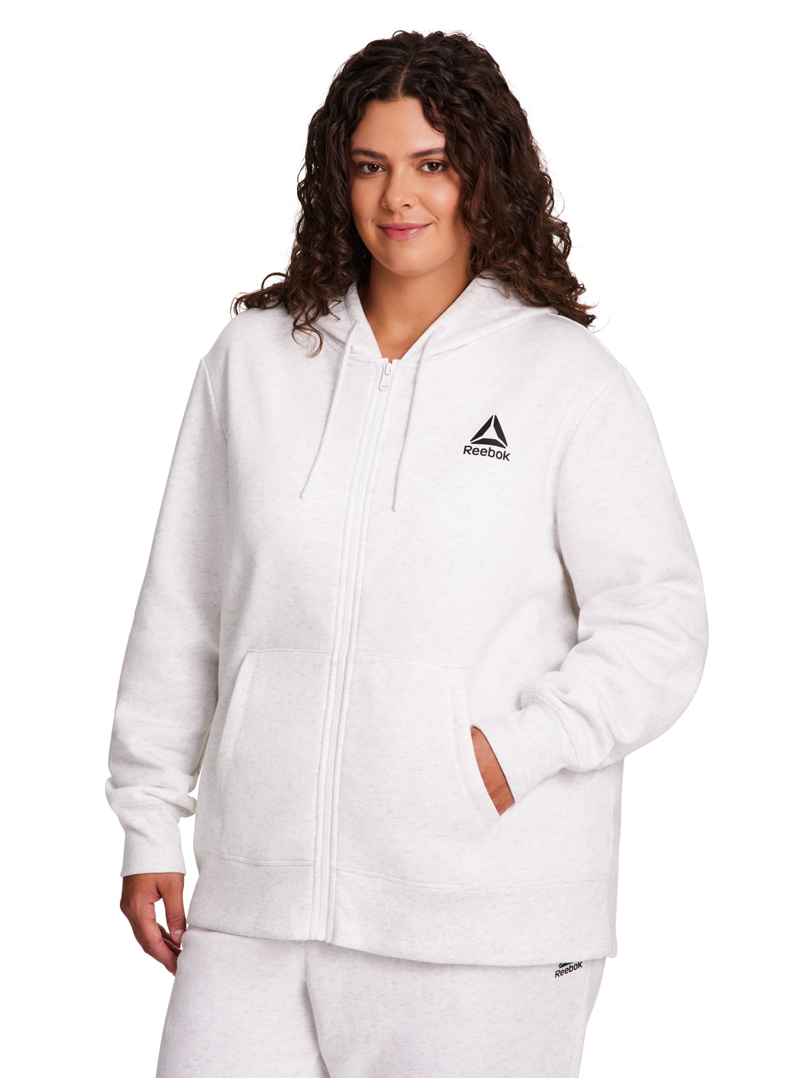 Reebok Women's and Women's Plus Game Day Zip Up Hoodie, Sizes XS-4X