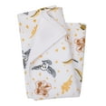 thumbnail image 3 of Warner Brothers Harry Potter White, Gold, and Tan Sherpa Baby Blanket, 3 of 4