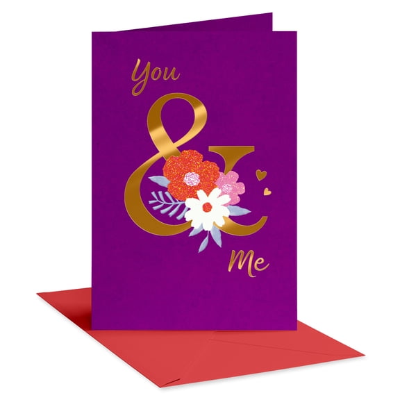 American Greetings Romantic Valentine's Day Card for Her (You & Me)