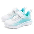 thumbnail image 2 of Kids' Breathable Mesh Sneakers - Lightweight Running Shoes with Color Matching Lace-Up, Summer Comfort Fit,for Size 2, 2 of 8