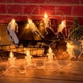 thumbnail image 3 of Spooky Skeleton String Lamp Waterproof Halloween Skeleton String Light 10/20/30/40 Led Battery Operated Usb Rechargeable, 3 of 5