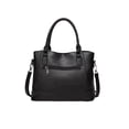 thumbnail image 2 of Bolsas Para Mujer De Cuero Pu Bandoleras Para Mujer De Moda Color Negro, 2 of 5