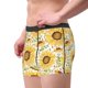 thumbnail image 2 of Balery Watercolor With Sunflowers Calzoncillos bóxer para hombre, ropa interior de algodón suave y transpirable con cinturilla de nailon-XX-Large, 2 of 5