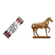 thumbnail image 1 of Camino de mesa festivo de invierno con figura de caballo, mantel reutilizable para árbol de Navidad, decoración de resina grabada con animales para el, 1 of 7