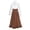 Brown, variant on Halloween Victorian Dress for Women 2-Piece 1800s Civil War Edwardian Dresses Ruffled Renaissance Ball Gown
