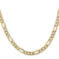 thumbnail image 2 of 14K Yellow Gold Figaro Chain Styles Necklace 5.25 mm Flat 22 inch, 2 of 4