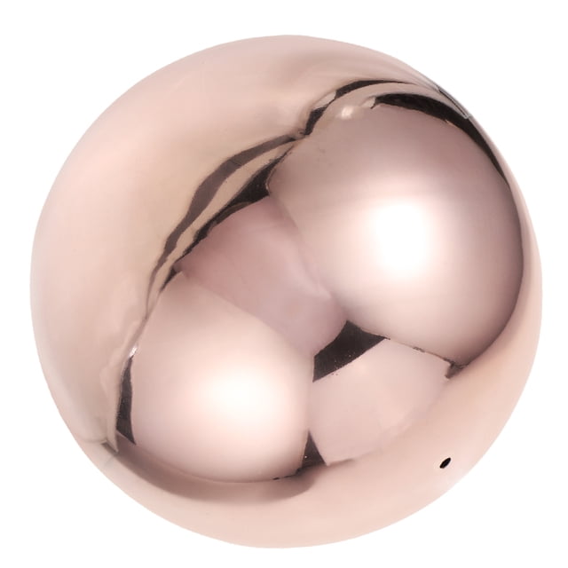 Minkissy Globe Moderne pour Regarder Globe pour Regarder Boule Miroir Boule Réfléchissante Acier Inoxydable pour Jardin 1 Ensemble