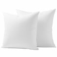 thumbnail image 6 of White Outdoor Pillow Covers 18x18 Inch Throw Pillow Covers Set of 2 Waterproof Decorative Pillow Cases Modern Minimalist Pure Soild Color Cushion Covers for Patio Furniture Garden Couch Sofa, 6 of 8