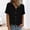 Black, variant on Women Short Sleeve Button Down Tops,Business Casual Work Tops Summer Spring Shirts,Pink,Size S-XXL