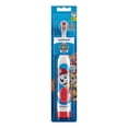 PAW Patrol Spinbrush Kids Battery-Powered Toothbrush, Soft Bristles, Ages 3+, Character May Vary