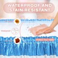 thumbnail image 4 of PALIFEUR Household Essentials Table Skirt Party Table Skirt Desk Skirt Falda Table Skirts For Rectangle Tables, 4 of 6