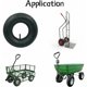 thumbnail image 2 of Cámara de repuesto de caucho natural, amplia compatibilidad con carros de jardín y utilitarios, no apta para uso en carreteras, inflado máximo de 30 psi, 2 of 2