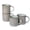 Smoky Blue, variant on Famiware 4 Pieces Stoneware 16oz Mug Set, Cappuccino White