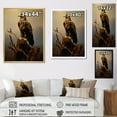 thumbnail image 4 of Designart "Graceful Eagle Soaring At The Summit" Animals Eagle Floater Framed Canvas Wall Art, 4 of 5