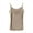 tank tops for women plus size-Khaki, variant on Homenesgenics Tank Tops for Women under $5 Womens Plus Size Tank Neck Dressy Casual Summer Sleeveless Camisole Blouses Basic Shirts Brown XXL